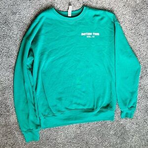 Green 'Motion Tour Vol. 15' Crewneck Sweatshirt - Men's